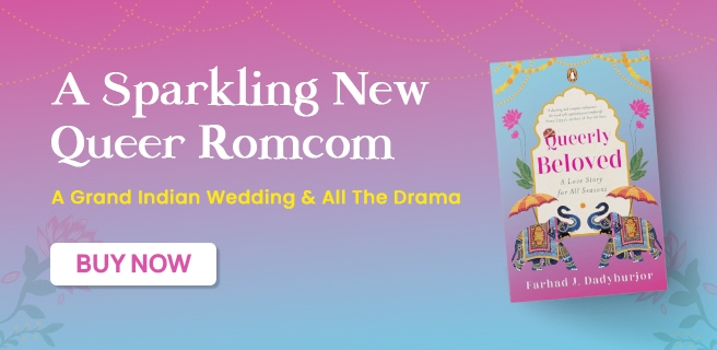 queer romance, romantic comedy, pride read, queer indian wedding