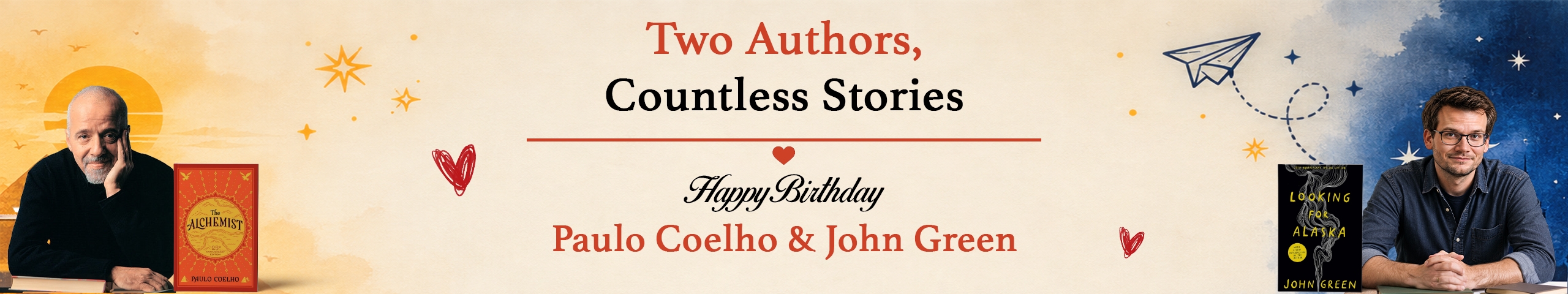 Paulo Coelho & John Green