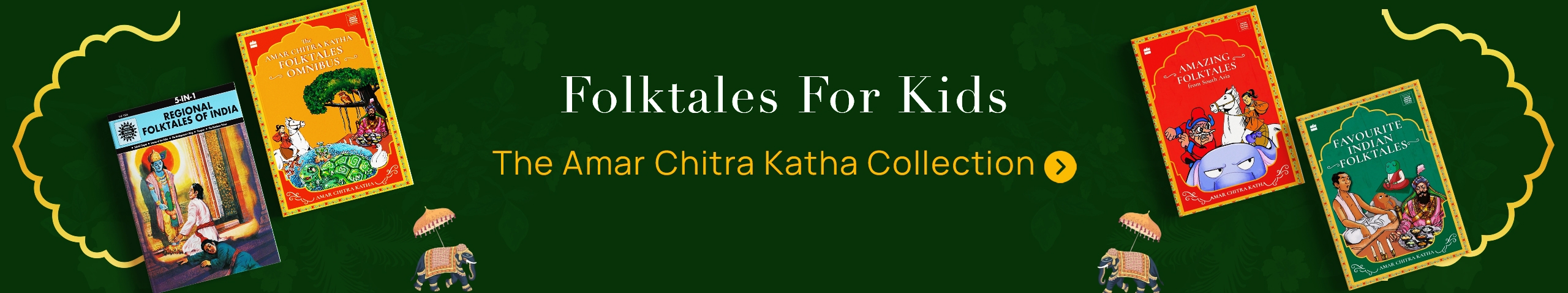 ack, amar chitra katha, folktales, kids collection, children books