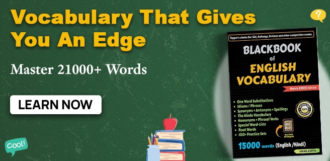 vocab, vocabulary, words, Nikhil Gupta, Blackbook of English vocabulary 2026 Edition