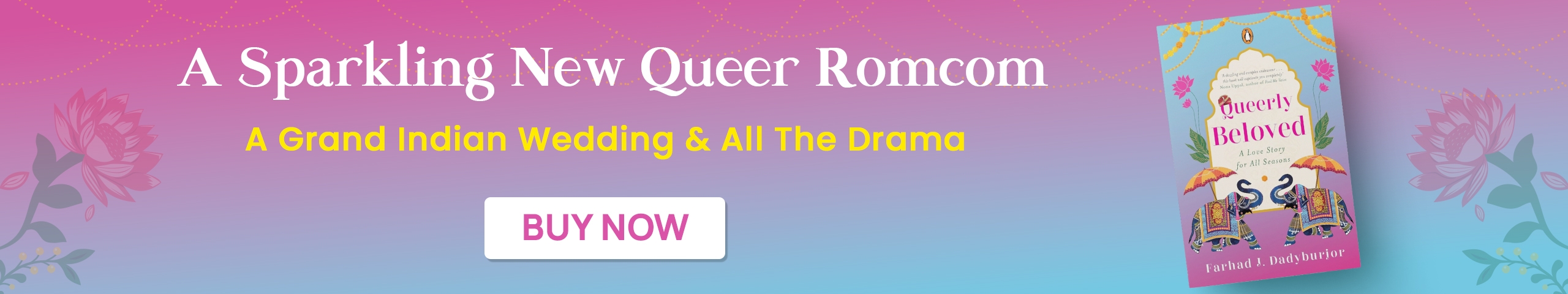 queer romance, romantic comedy, pride read, queer indian wedding