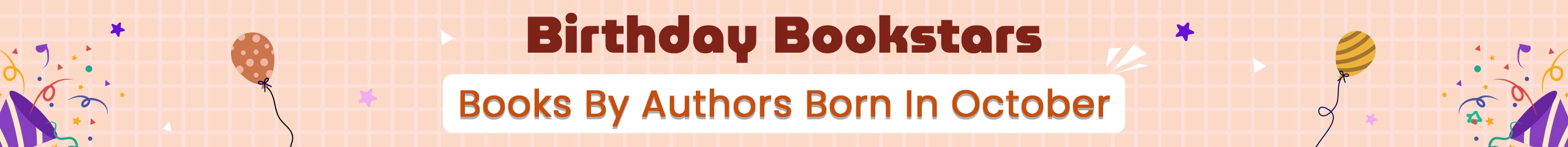 October Birthday Bookstars